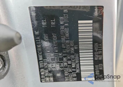 2022 Toyota Corolla Cross Le z USA, uszkodzony, nr VIN 7MUCAAAG7NV008487